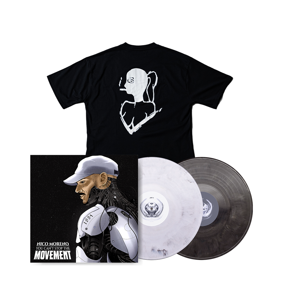 Black T-shirt + Vinyl Bundle