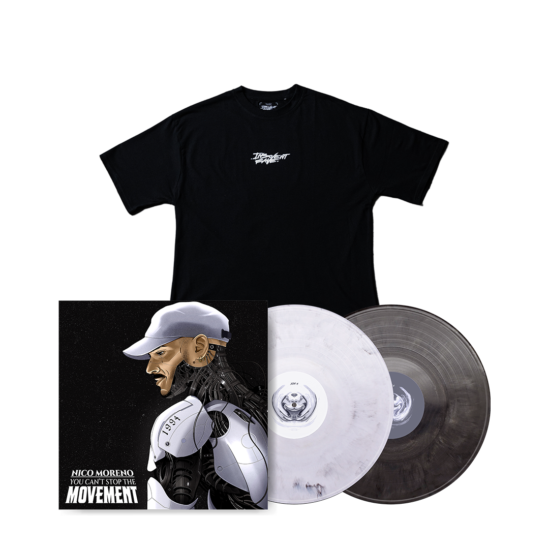 Black T-shirt + Vinyl Bundle